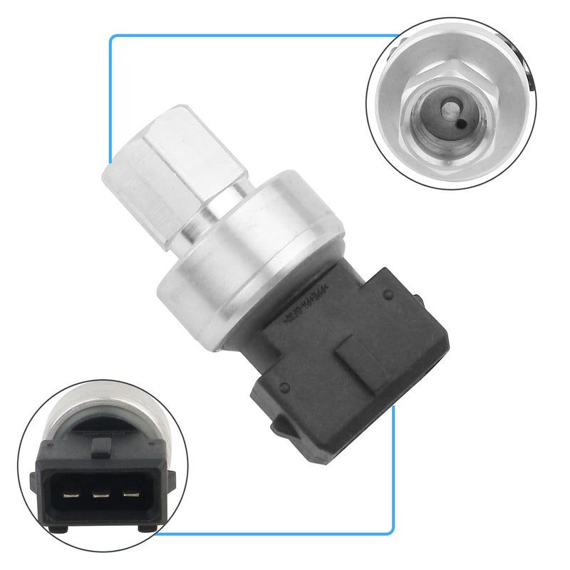 Tivora LR012018 HVAC Pressure Switch Sensor Compatible with Land Rover Discovery Sport Range Rover Evoque LR2 A/C Air Conditioning Pressure Switch Replace LR002652, LR004079 - Image 2
